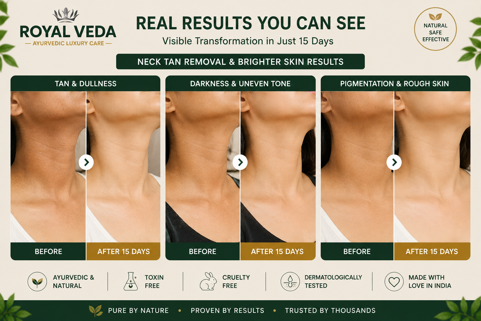 Royalveda DE-Tan Body Polishing Soap - Image 10